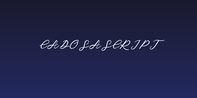 CadosaScript Social Header