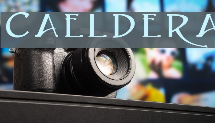 Caeldera Font examples