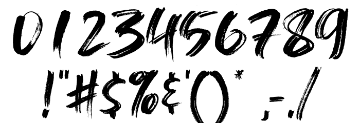 Caendr Font OTHER CHARS