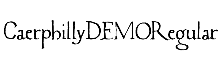 Caerphilly DEMO Regular  免费字体下载