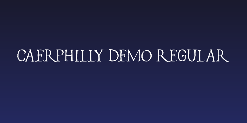 Caerphilly DEMO Regular Social Header