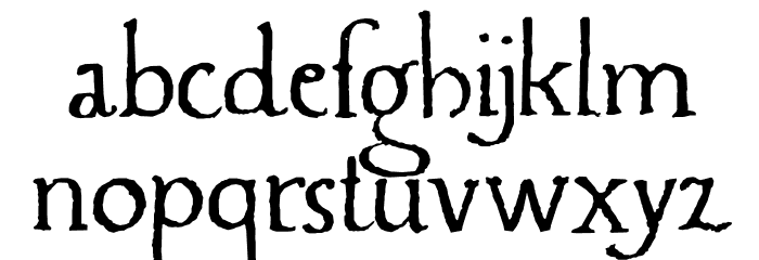 Caerphilly DEMO Regular Font LOWERCASE