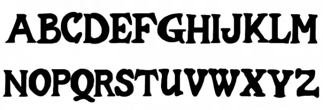 Caesar Little SS Font Litere mari