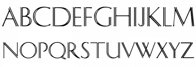Caesar Regular Schriftart Groß
