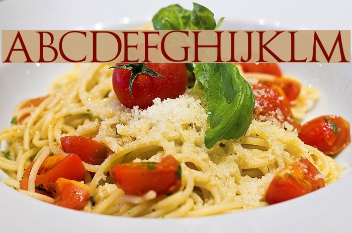 Caesario Demo Font examples