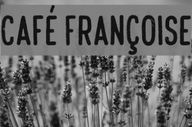 Café Françoise Font examples