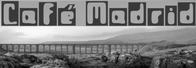 Café Madrid Font examples