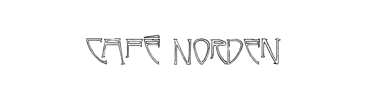 Café Norden  les polices de caractères gratuit tlcharger