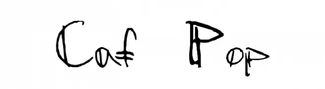Caf Pop  Frei Schriftart Herunterladen