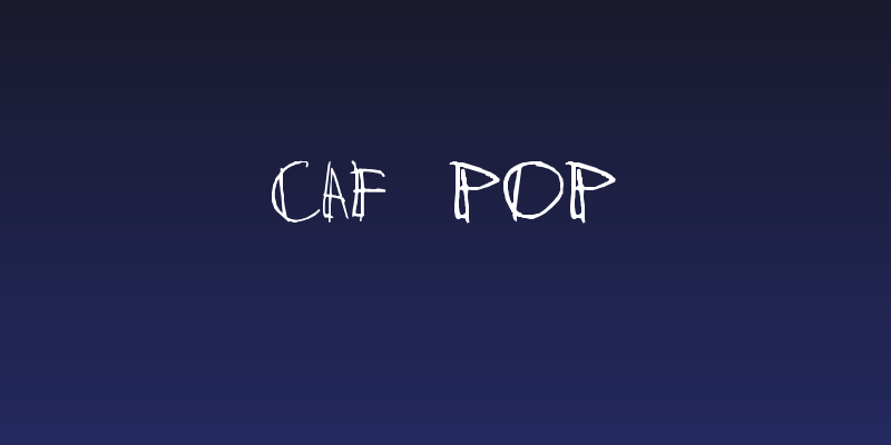 Caf Pop Social Header