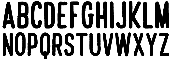 Cafe Francoise Font LOWERCASE