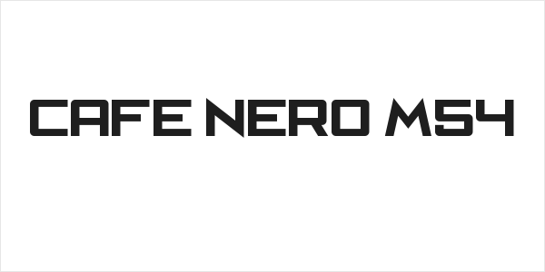 Cafe Nero M54 Logo