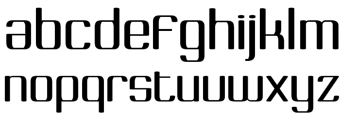 Cafe Noiré BV Font LOWERCASE