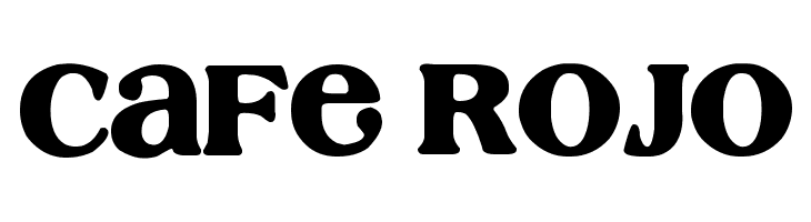 Cafe Rojo  font caratteri gratis
