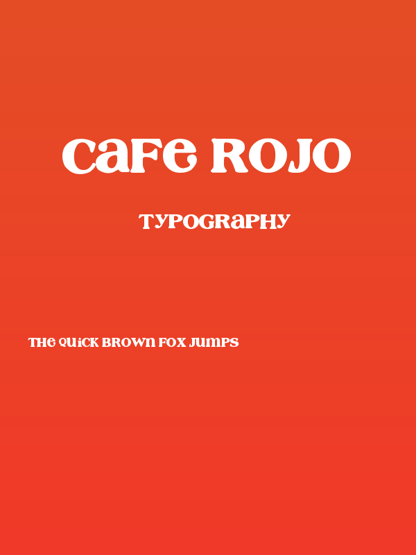 Cafe Rojo Poster