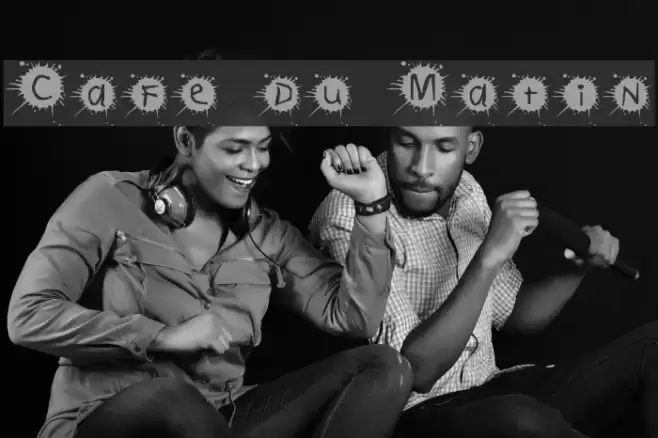 Cafe du Matin Font examples