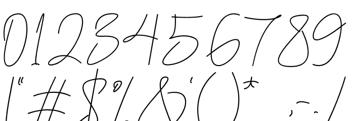Cafedream Font OTHER CHARS
