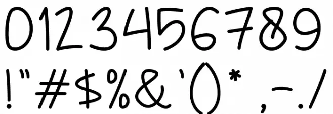 Caferesto Font OTHER CHARS