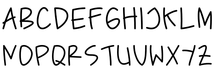 Caferesto Font LOWERCASE
