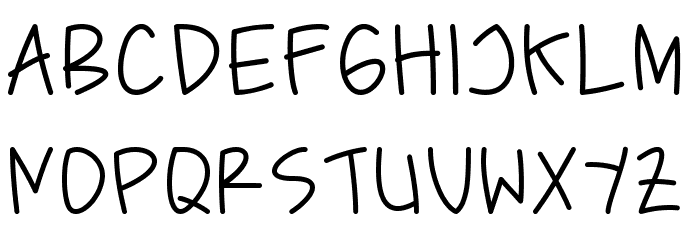 Caferesto Font LOWERCASE