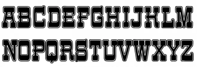 Cafetería España Caratteri MINUSCOLO