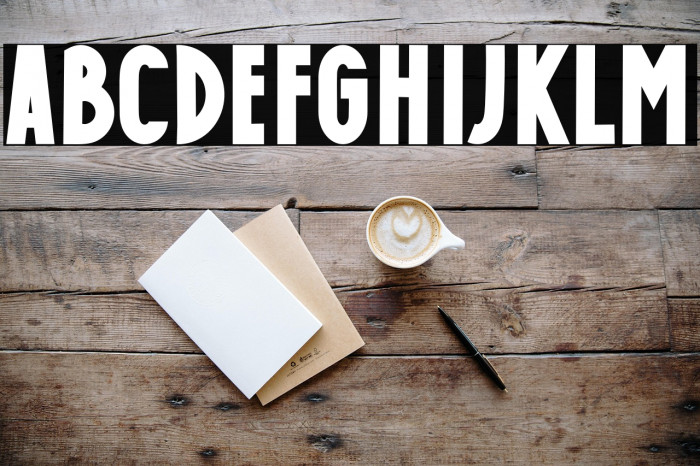 Caffe Bold Example 1