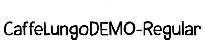 CaffeLungoDEMO-Regular  Descarca Fonturi Gratis