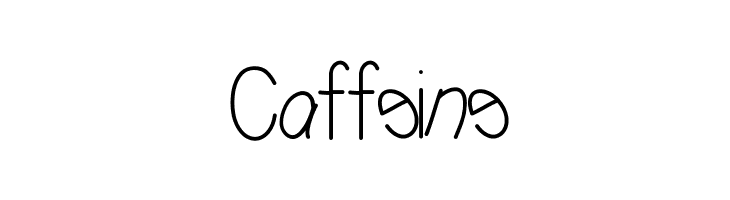 Caffeine Font