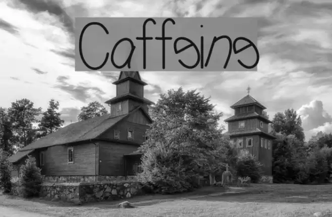 Caffeine خط examples