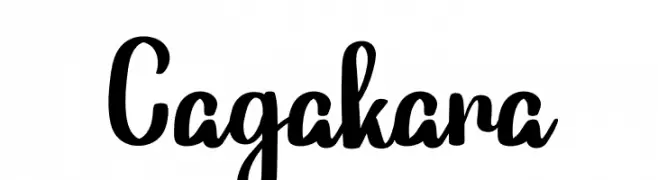Cagakara  Fuentes Gratis Descargar