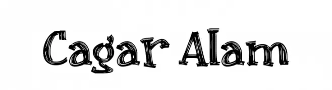 Cagar Alam  免费字体下载