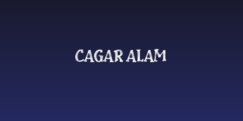 Cagar Alam Social Header