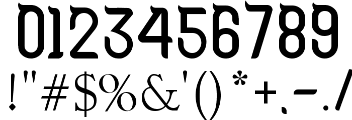 Cagar Font OTHER CHARS