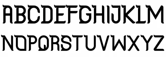 Cagar フォント 大文字