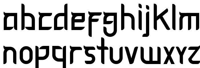 Cagar Font LOWERCASE