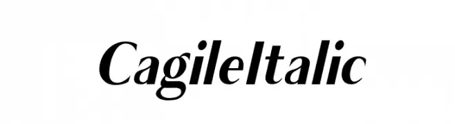 Cagile Italic  नि: शुल्क फ़ॉन्ट्स डाउनलोड