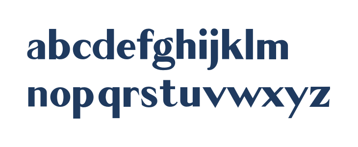 Cagile Semi Bold Lowercase