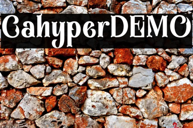 Cahyper DEMO Example 1
