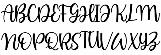 Cailyn Bloom Schriftart Groß