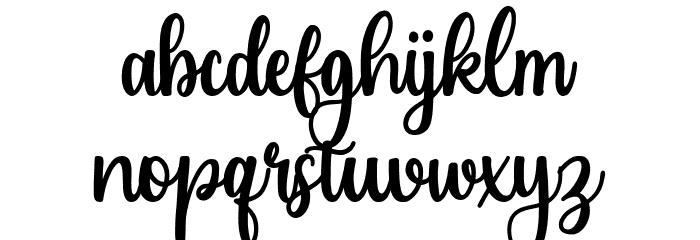Cailyn Bloom Font Litere mici