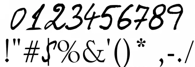 Caintanya font Schriftart Anderer Schreiben