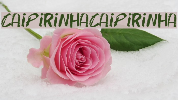 CaipirinhaCaipirinha Example 1