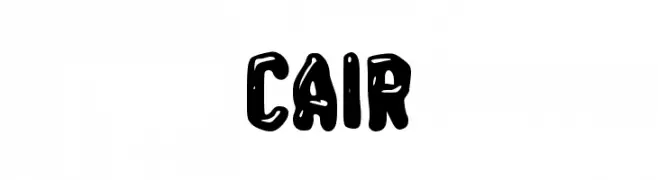 Cair  Frei Schriftart Herunterladen