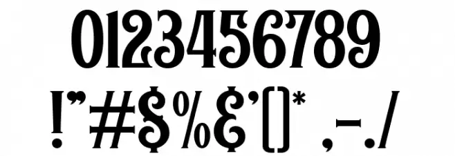 Cairlinn Font OTHER CHARS