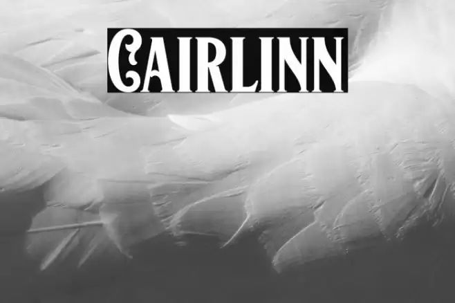 Cairlinn Font examples