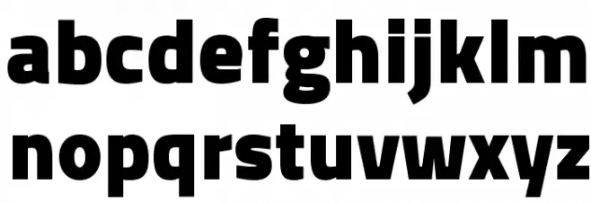 Cairo Black Font LOWERCASE