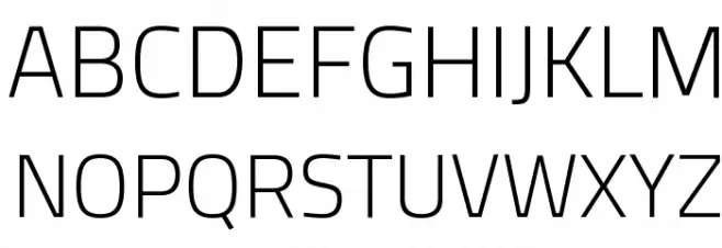Cairo Light Schriftart Groß