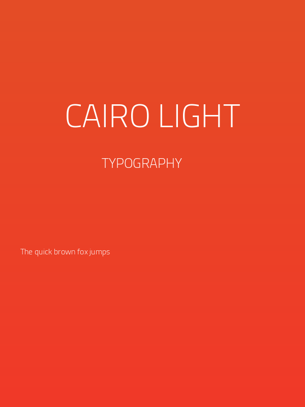 Cairo Light Poster