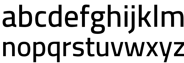 Cairo SemiBold Font LOWERCASE