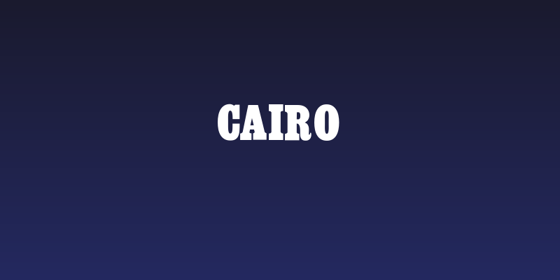Cairo Social Header
